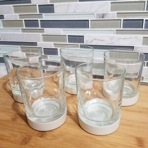 Vintage Designer Collection by David Douglas Glasses Removable Coasters Set of 5